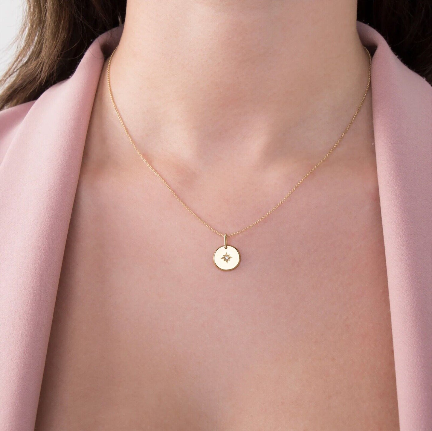 Dainty North Star Necklace