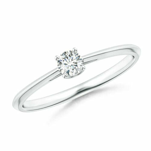 Lab-Grown Diamond Solitaire Ring