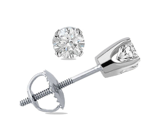 0.20 Ct Moissanite Women's Stud Earrings