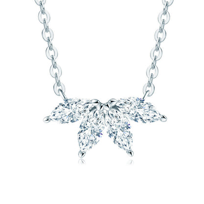 0.80 CT Marquise Cut Women Pendant Necklace