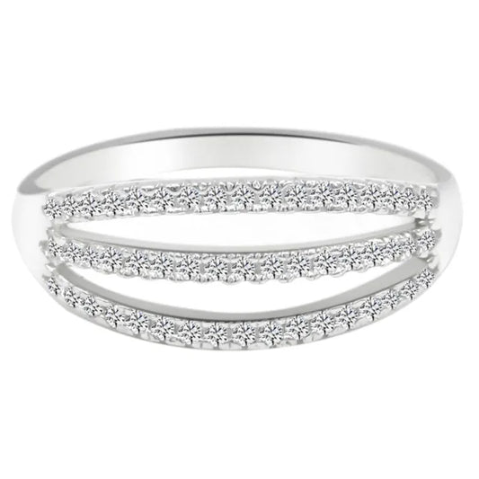 Women's Half Eternity Diamond Wedding Ring