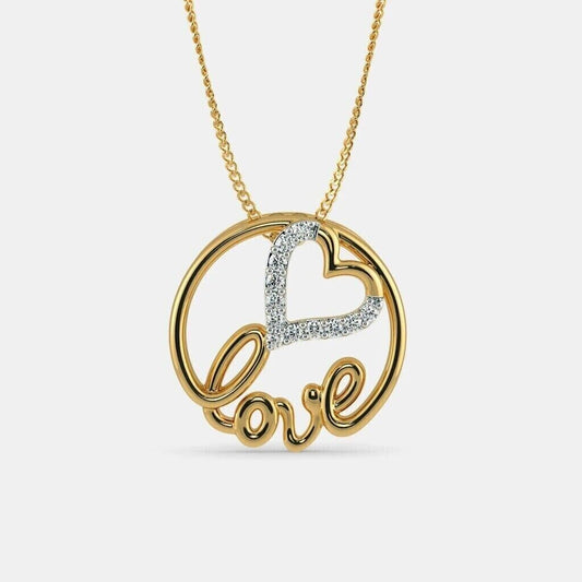 Women's Heart Love Pendant